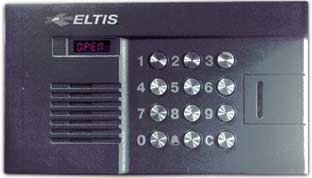 многоквартирный домофон Элтис с оптическими ключами.